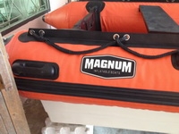 ขายเรือยาง+เรื่อไฟเบอร์ 11 ฟุต