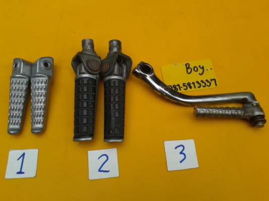 สตัททอง พักเท้าอลูมิเนียม  ปกับแต่ง ฝาน้ำมันเบรกหลายอย่าง