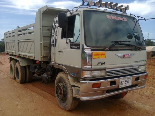 ขายใหม่ครับ HINO 3M ดั้มสามมิตร คัสซี FN 3M NLD-10460