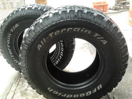 BF All 275/70/16  สวยๆ 1ชุด + BF All 265/75/16 อีก 2 เส้น