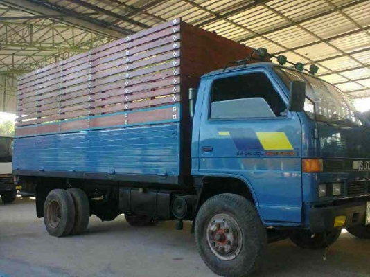 ขายรถ 6 ล้อรั้วไม่ดัมพ์คอกเกษตร ISUZU NPR 115 แรงม้ารถห้างแท้ ราคา 440000