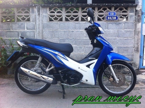 ขายhonda wave 110iสีน้ำเงินขาว ปี2556 ขายhonda wave 110iสีน้ำเงินขาว ปี2556