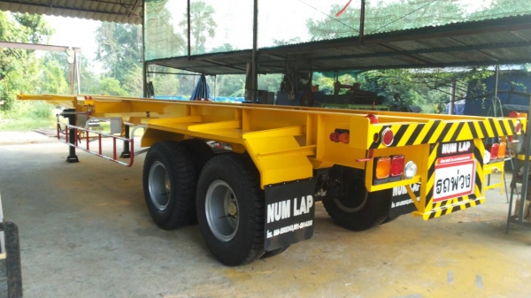 หางพ่วง  หางก้างปลา 2 เพลา ใหม่    NUM   LAP