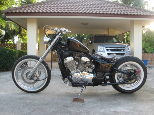 ปิดการขาย honda steed 400 แต่งแนวบ้อปเบอร์