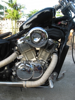 ปิดการขาย honda steed 400 แต่งแนวบ้อปเบอร์