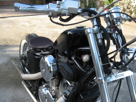 ปิดการขาย honda steed 400 แต่งแนวบ้อปเบอร์