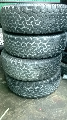 ขายยางBF 265 75 16 ชุดละ2500