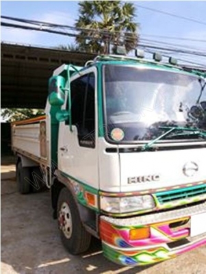 รถบรรทุก 6 ล้อดั๊มพ์ ยี่ห้อ HINO รุ่น FD113 117 แรงม้า รถบรรทุก 6 ล้อดั๊มพ์ ยี่ห้อ HINO รุ่น FD113 117 แรงม้า