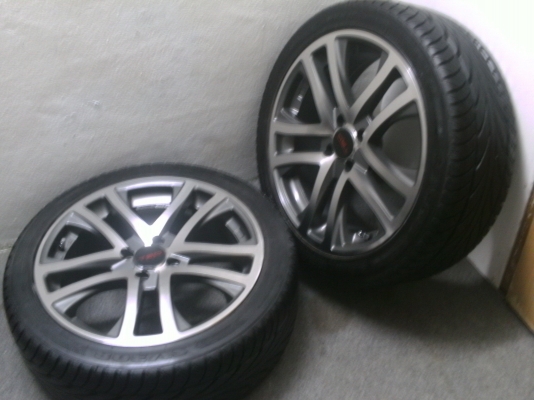 ขายล้อแม็ก VIOS TRD SPORTIVO ขอบ 17 4 รู 100