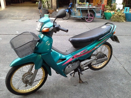 ขายด่วน Honda smile รถบ้านแห้งๆ เครื่องเดิม วิ่งฉลุย เล่มพร้อม เอกสารครบ 
