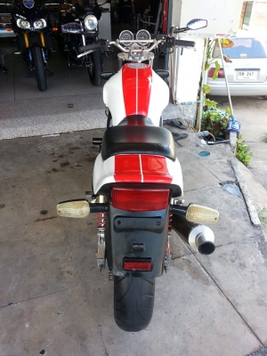 Honda cb400 ปี 93 พร้อมสรรพสามิตร รถสวยพร้อมใช้ เติมน้ำมันขี่อย่างเดียว ของแต่งเพียบ ท่อฟูล โยชิ