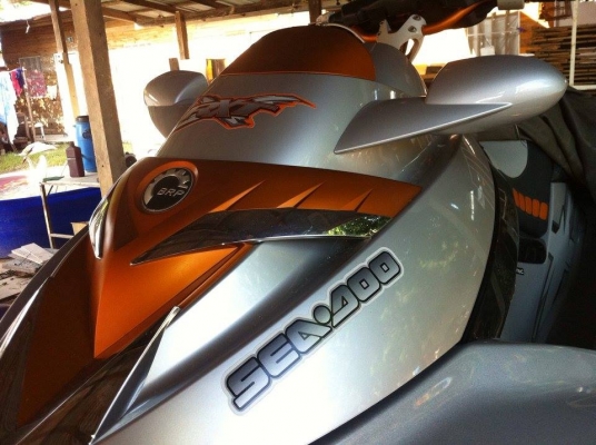 ขายครับ seadoo 255 ขายพร้อมเทเลอร์ ผ้าคลุมเจ็ท เจ็ทใหม่เอี่ยม