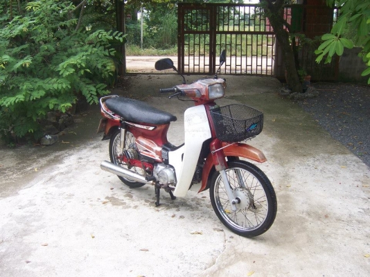 ดรีมคุรุสภาสีแดงสตาร์ทมือ สภาพดีมาก สวยๆ รถเดิมๆ