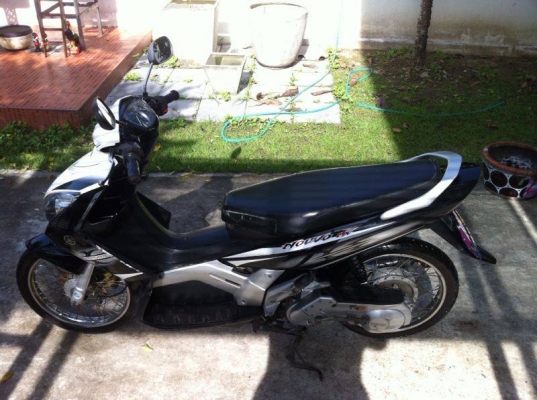 nouvo mx ลายก้างปลา สีเทา ดำ รถบ้าน เดิมๆ เครื่องแน่น รถสวย เอกสารครบ ขับกลับบ้านได้เลยจ้า