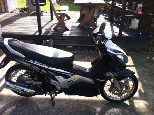 nouvo mx ลายก้างปลา สีเทา ดำ รถบ้าน เดิมๆ เครื่องแน่น รถสวย เอกสารครบ ขับกลับบ้านได้เลยจ้า