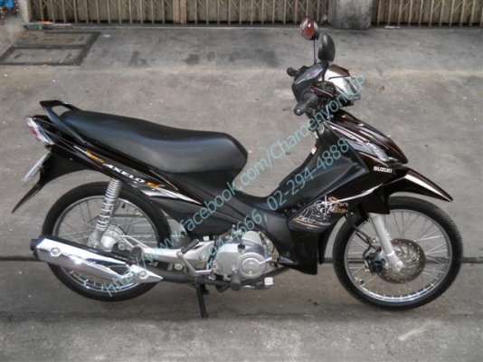 SUZUKI SHOGUN 125 AXELO ปี 2012 สตาร์ทมือ สภาพใหม่ เดิมๆ พร้อมใช้