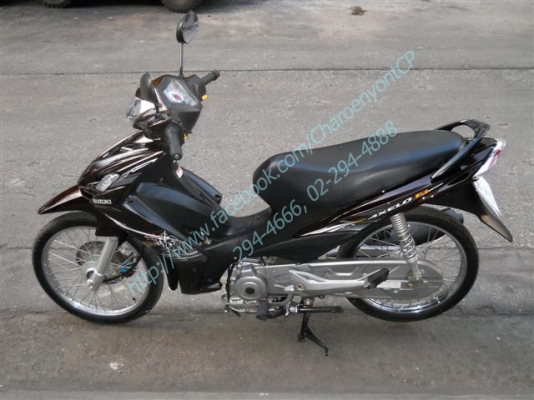 SUZUKI SHOGUN 125 AXELO ปี 2012 สตาร์ทมือ สภาพใหม่ เดิมๆ พร้อมใช้