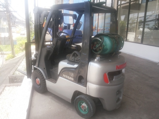 ขายรถฟอร์คลิฟต์ 1.5 ตัน ยี่ห้อ Nissan NL01 #NL01-000374 รถอยู่ในโกดังเราในไทยค่ะ
