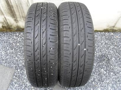 ขายยาง BRIDGESTONE ECOPIA ปี2412(1คู่) 195-65-15 ราคา 1,800