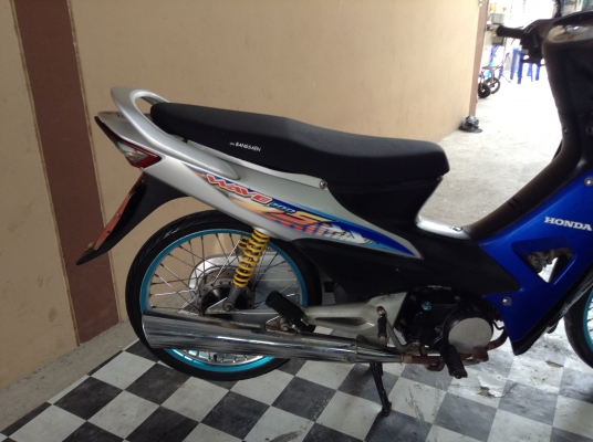 ขาย!!!เวฟ100ยูบ๊อก สต๊าทมือ ปี49 รถเครื่องดีคับ มีเล่มทะเบียนครบ ภาษีไม่หมด