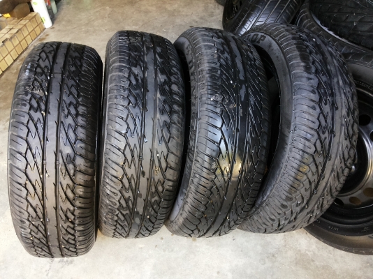 ถอดจากรถป้ายแดงดับลอป รุ่น sp sport300 ขนาด 185 65 15