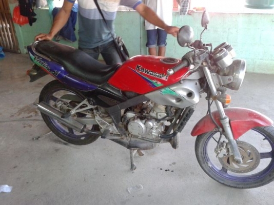 kawasaki victer 150 ทะเบียนพร้อมโอน ต่อรองได้คับ