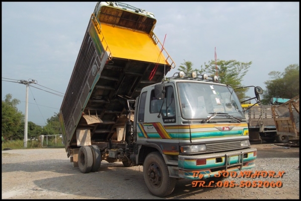 ขายด่วน รถบรรทุก 6 ล้อ HINO FF3H 195 แรง (รถห้างแท้)  ดั้มเกษตร สภาพเดิมๆสวย พร้อมใช้งาน ราคาสุดคุ้ม