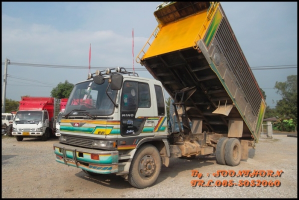 ขายด่วน รถบรรทุก 6 ล้อ HINO FF3H 195 แรง (รถห้างแท้)  ดั้มเกษตร สภาพเดิมๆสวย พร้อมใช้งาน ราคาสุดคุ้ม