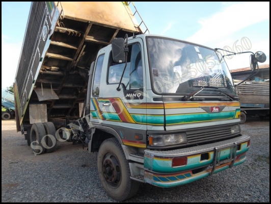 ขายด่วน รถบรรทุก 6 ล้อ HINO FF3H 195 แรง (รถห้างแท้)  ดั้มเกษตร สภาพเดิมๆสวย พร้อมใช้งาน ราคาสุดคุ้ม