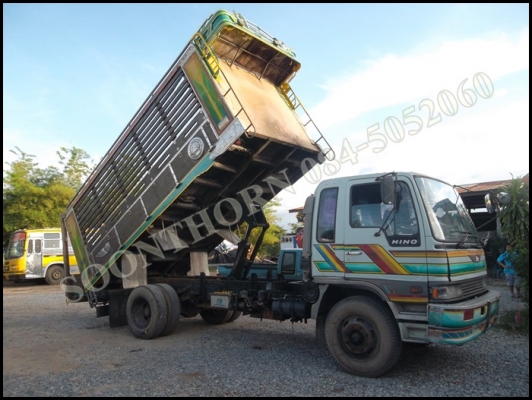 ขายด่วน รถบรรทุก 6 ล้อ HINO FF3H 195 แรง (รถห้างแท้)  ดั้มเกษตร สภาพเดิมๆสวย พร้อมใช้งาน ราคาสุดคุ้ม
