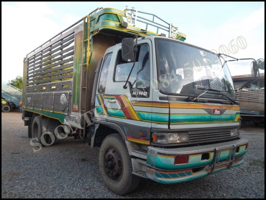 ขายด่วน รถบรรทุก 6 ล้อ HINO FF3H 195 แรง (รถห้างแท้)  ดั้มเกษตร สภาพเดิมๆสวย พร้อมใช้งาน ราคาสุดคุ้ม