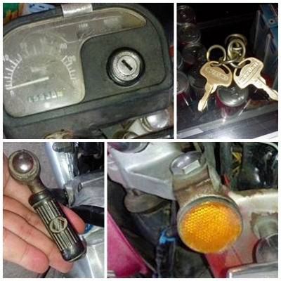 จื๊กโก๋รุ่นพ่อซูซูกิA100Mark2 เดิมๆแห้งมีทะเบียนนะจ้า