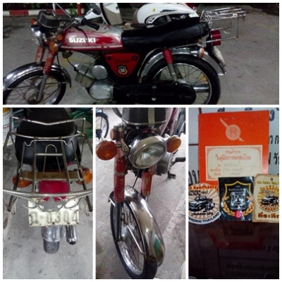 จื๊กโก๋รุ่นพ่อซูซูกิA100Mark2 เดิมๆแห้งมีทะเบียนนะจ้า