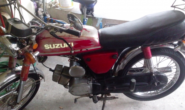 จื๊กโก๋รุ่นพ่อซูซูกิA100Mark2 เดิมๆแห้งมีทะเบียนนะจ้า