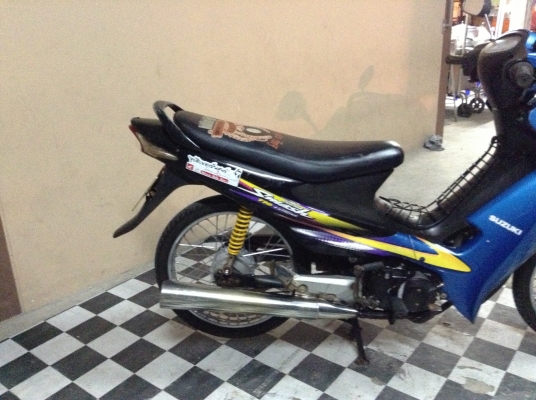 (((ขายมอไซด์มือ2 อยู่บางแสนคับ มีรถให้เลือกหลายคันคับ))) ขาย!!!สแม๊ช ปี47 รถเครื่องดีคับ มีเล่มทะเบียนครบ ภาษีไม่หมด