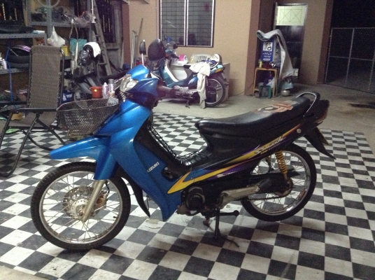 (((ขายมอไซด์มือ2 อยู่บางแสนคับ มีรถให้เลือกหลายคันคับ))) ขาย!!!สแม๊ช ปี47 รถเครื่องดีคับ มีเล่มทะเบียนครบ ภาษีไม่หมด