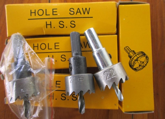 HOLE SAW ขนาด21มม.และ22มม. HOLE SAW ขนาด21มม.และ22มม.