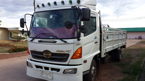 ขายด่วนหกล้อ HINO MECA FC4JJPA 145แรง สภาพพร้อมใช้สุดๆ เอกสารพร้อมราคาถูกรีบจองโทร0801515451