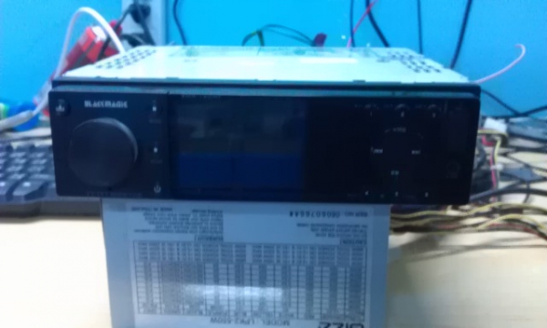 ขายวิทยุdvd blacc macig  1dinมีจอในตัว3นิ้ว ครบในตัวเดียว