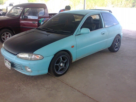 ขาย มิตซู colt 3 ประตู เครื่อง 4G92 แก๊สหัวฉีด ถังโดนัท รถแรงดี ขับดี ไม่เคยชน