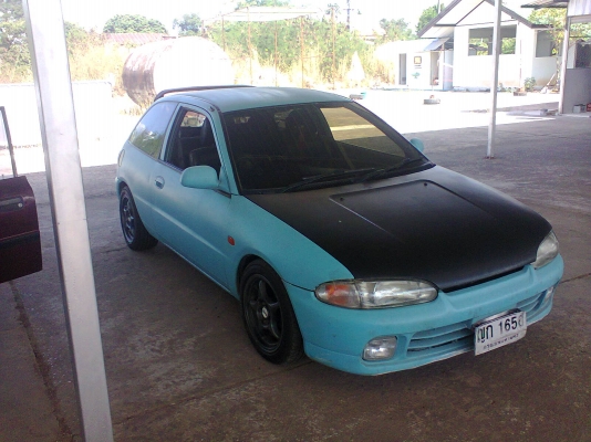 ขาย มิตซู colt 3 ประตู เครื่อง 4G92 แก๊สหัวฉีด ถังโดนัท รถแรงดี ขับดี ไม่เคยชน