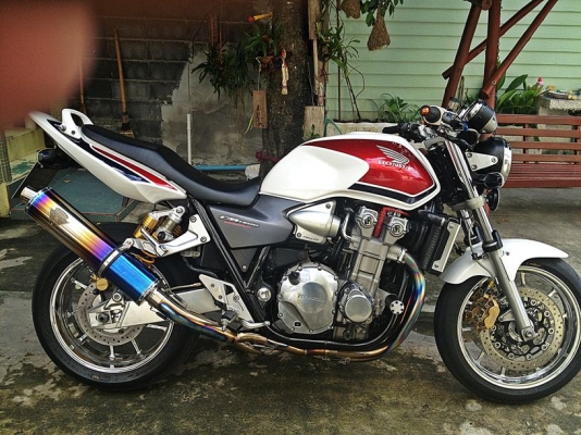 ขาย,เทริ์น CB1300 ทะเบียนแท้ ของเเต่งล้น (( Hd 48 // Bull 12 // Tec 3 ))