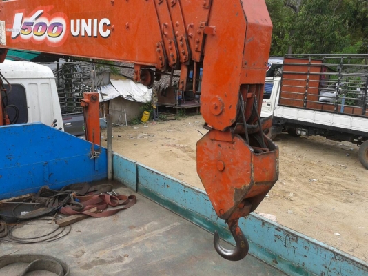 ลูกค้าจากหาดใหญ่ จองแล้วคะ วันจันทร์จะแจ้งอีกครั้ง / ขายด่วน เครน Unic 5 ตัน 5 ท่อน 270000