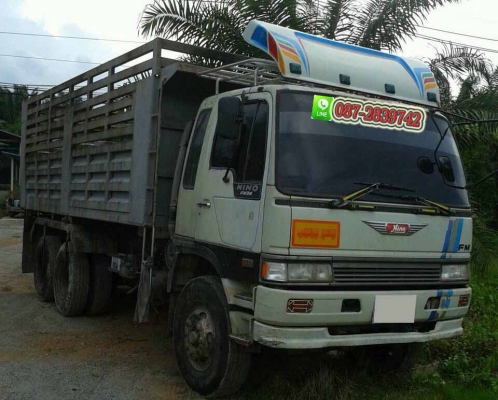 ขาย รถดัพม์ 10 ล้อ 2 เพลา  คอกเกษตร  มีระบบลากจูง HINO