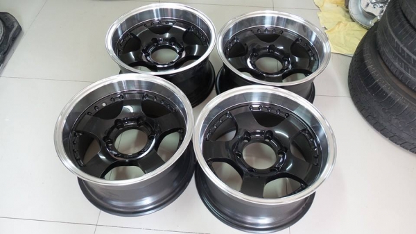 ล้อแม็กขอบ15×8 ET-5 สีใหม่ ขอบหนา ไร้ซ่อม 8900บาท พร้อมส่ง 081-7570077 ล้อแม็กขอบ15×8 ET-5 สีใหม่ ขอบหนา ไร้ซ่อม 8900บาท พร้อมส่ง 081-7570077