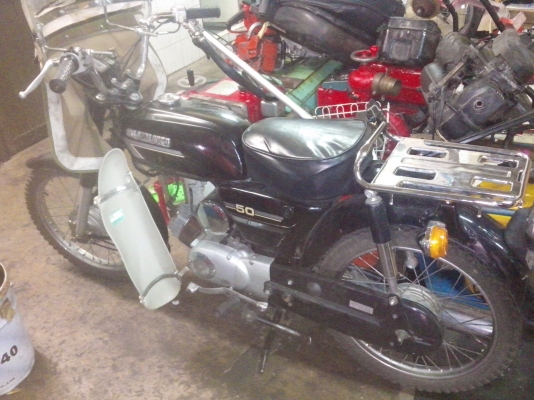 ขาย ซูซูกิ 50 CC เก่าญี่ปุ่น แนวคาสสิค