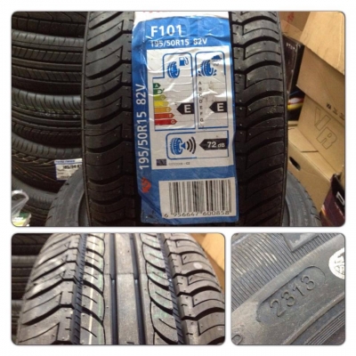 ขายยางใหม่ TRACMAX F101 ปี13 195/50/15 ชุดละ 5,700 บ. ถูกที่สุด