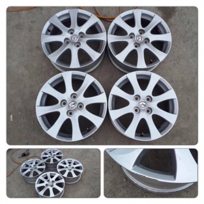 ขายแม็กซ์ขอบ15 Mazda 2 4/100 ราคา 4,200 บ. ใส่ฟรี!