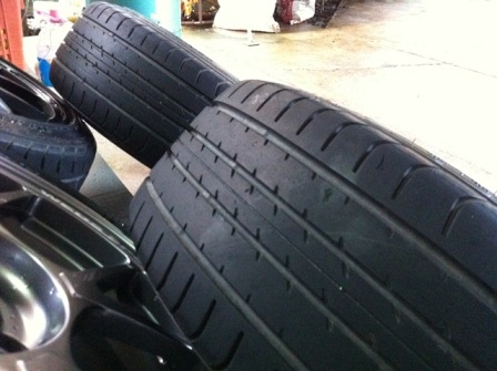 ขายล้อแม็ก Wedsport แท้ลายเขากวาง4H100ขอบ16x7  พร้อมยาง Dunlop Sport 195/45/16