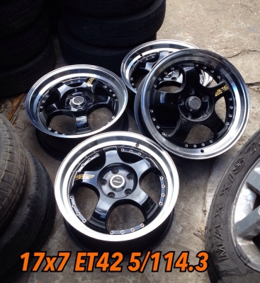 ขายล้อ S1 ขอบ 17x7 ET42 5/114.3 สภาพสวยๆ ครับ